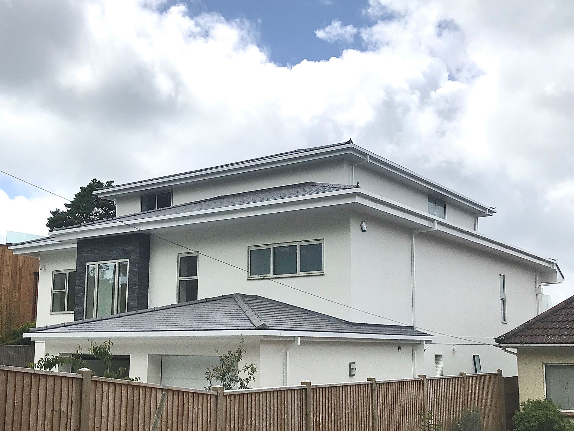 County Gutters Case Study New Build Fascia and Soffit Image 7