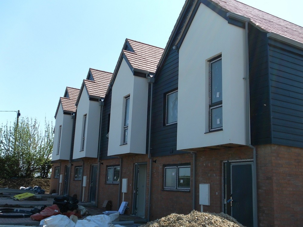 Commercial & retail aluminium guttering and roofline galleries Image