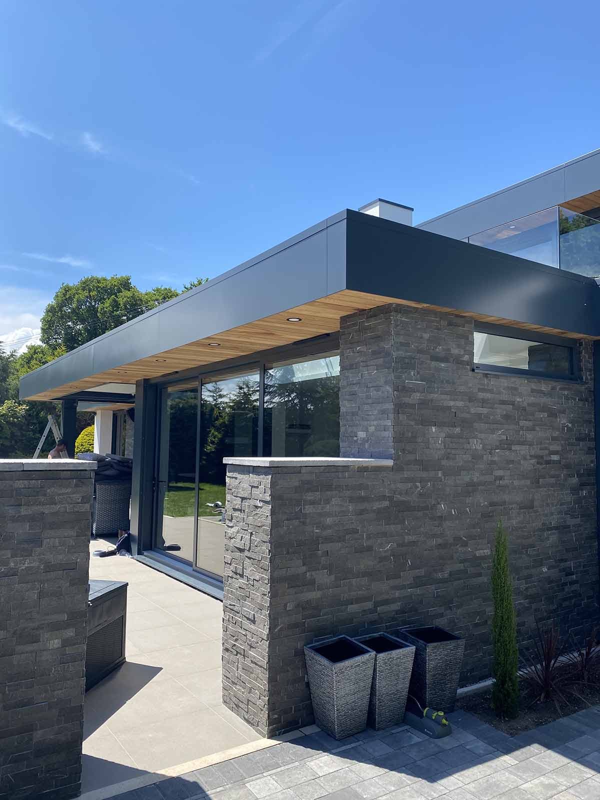 County Gutters Case Study Roof Line and Coping Image 9