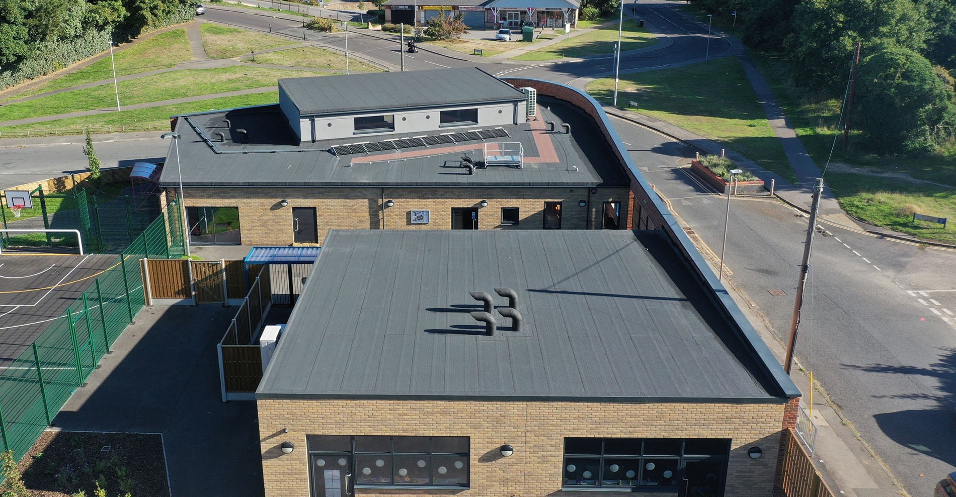 County Gutters Case Study Bourne Valley Community Hub Image 5
