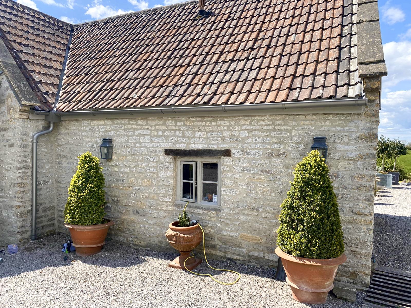 County Gutters News Zambelli galvanised system Image 3