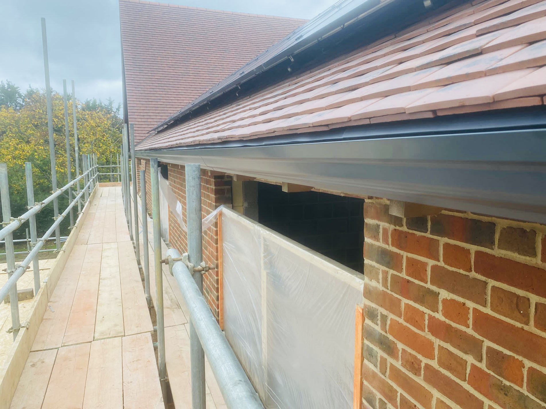 County Gutters News Prestigious Braishfield Residence Image 3