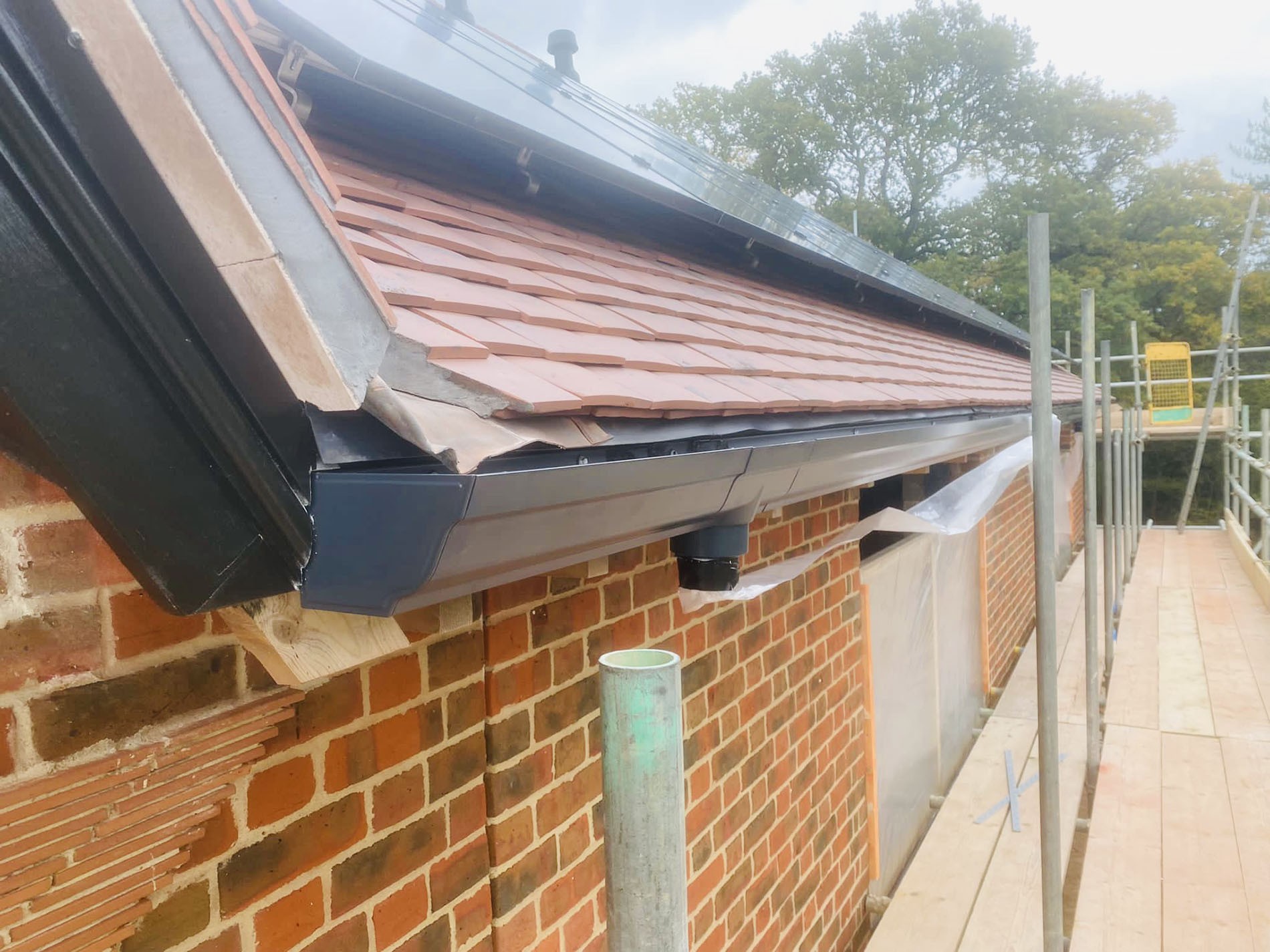 County Gutters News Prestigious Braishfield Residence Image 5