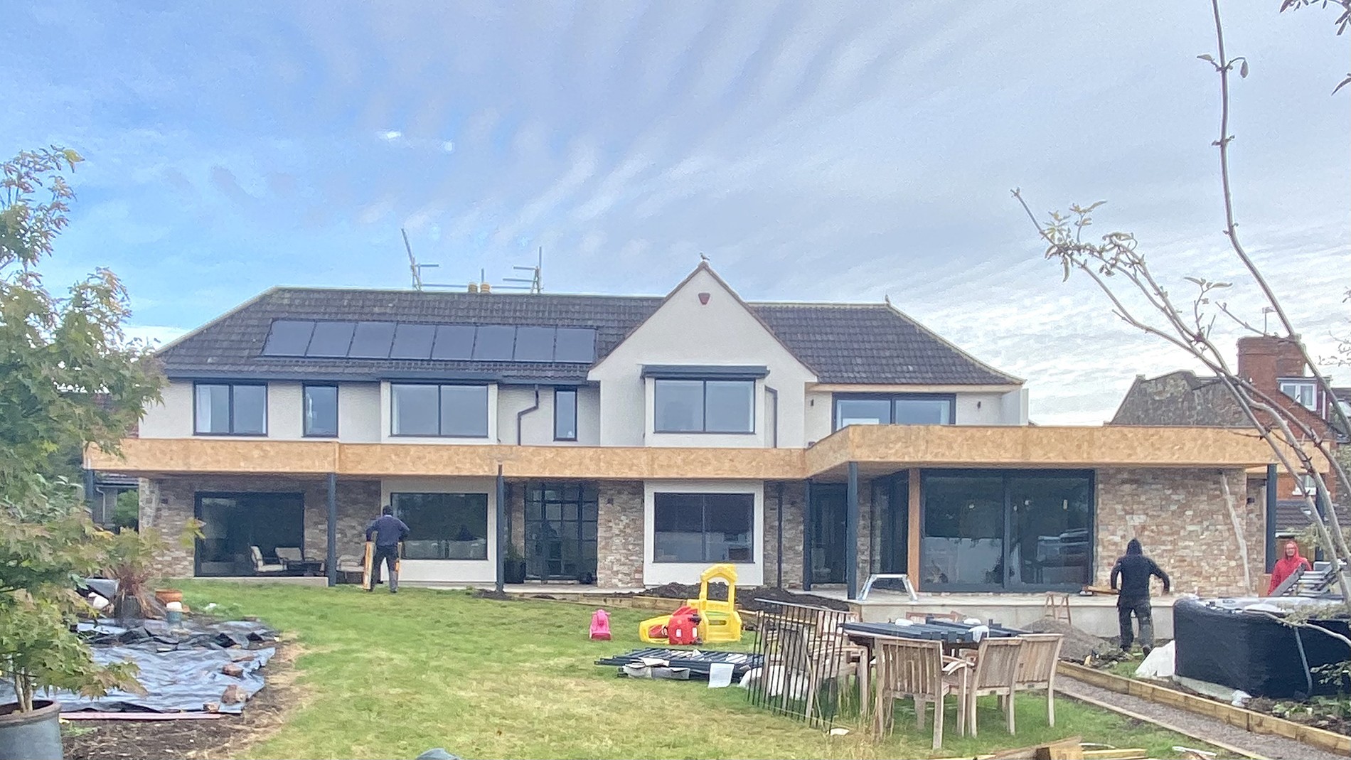 County Gutters News Balcony fascia and soffit Wells Image 5