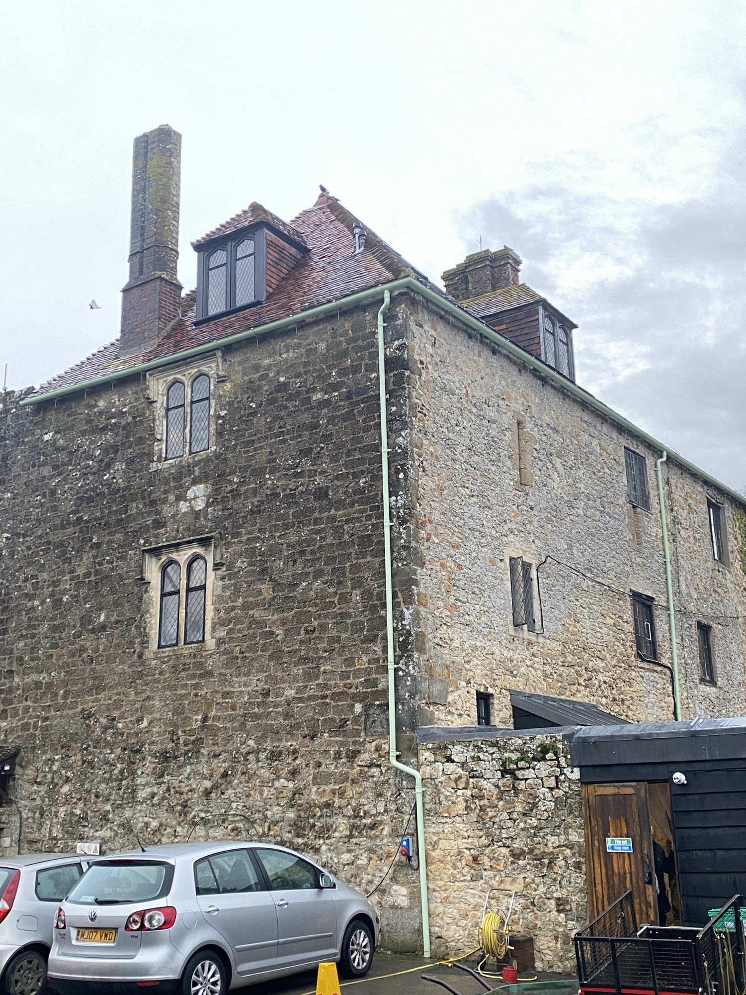 Amberley Castle County Gutters Project