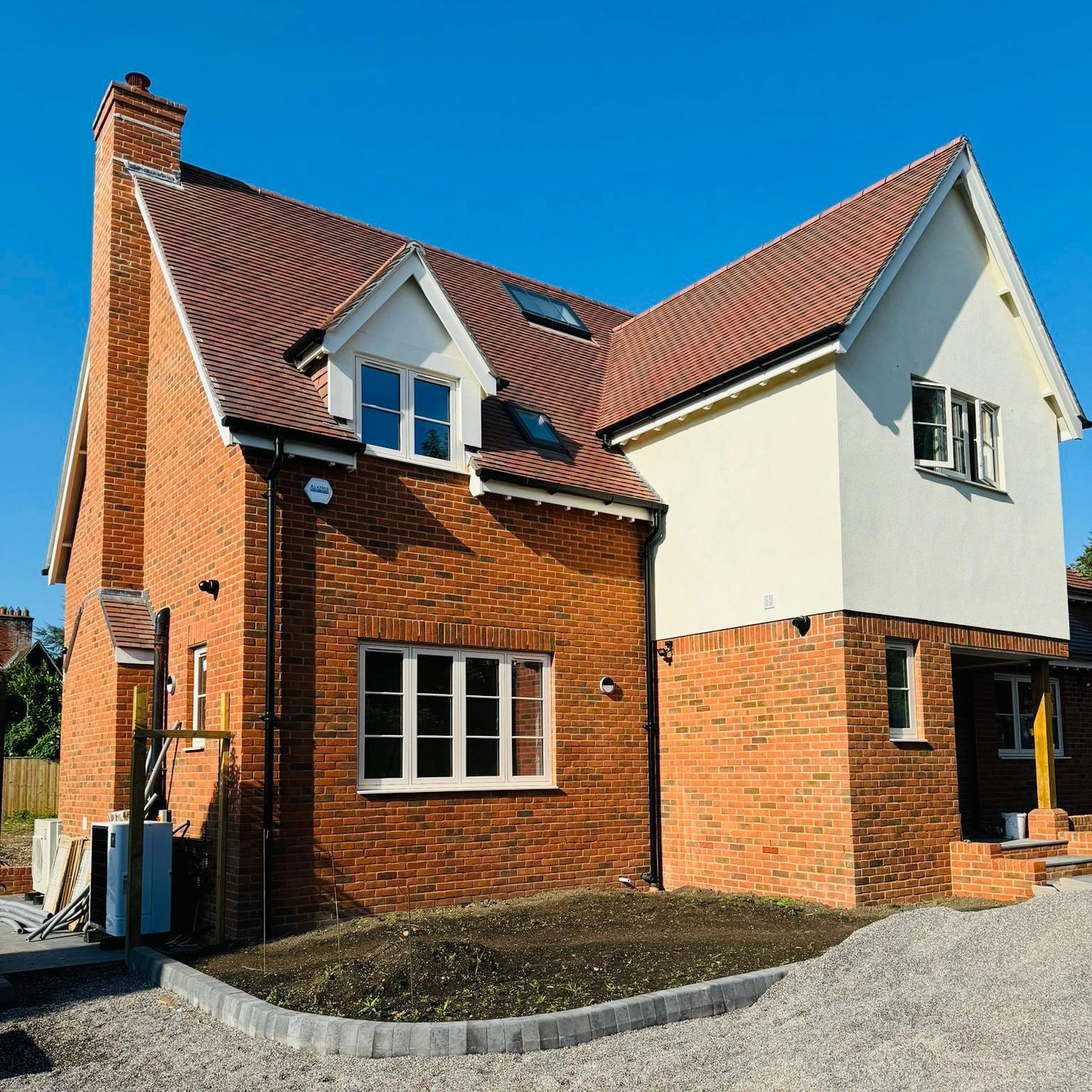 County Gutters News Cast Aluminium on New Build in Winchester Image 1