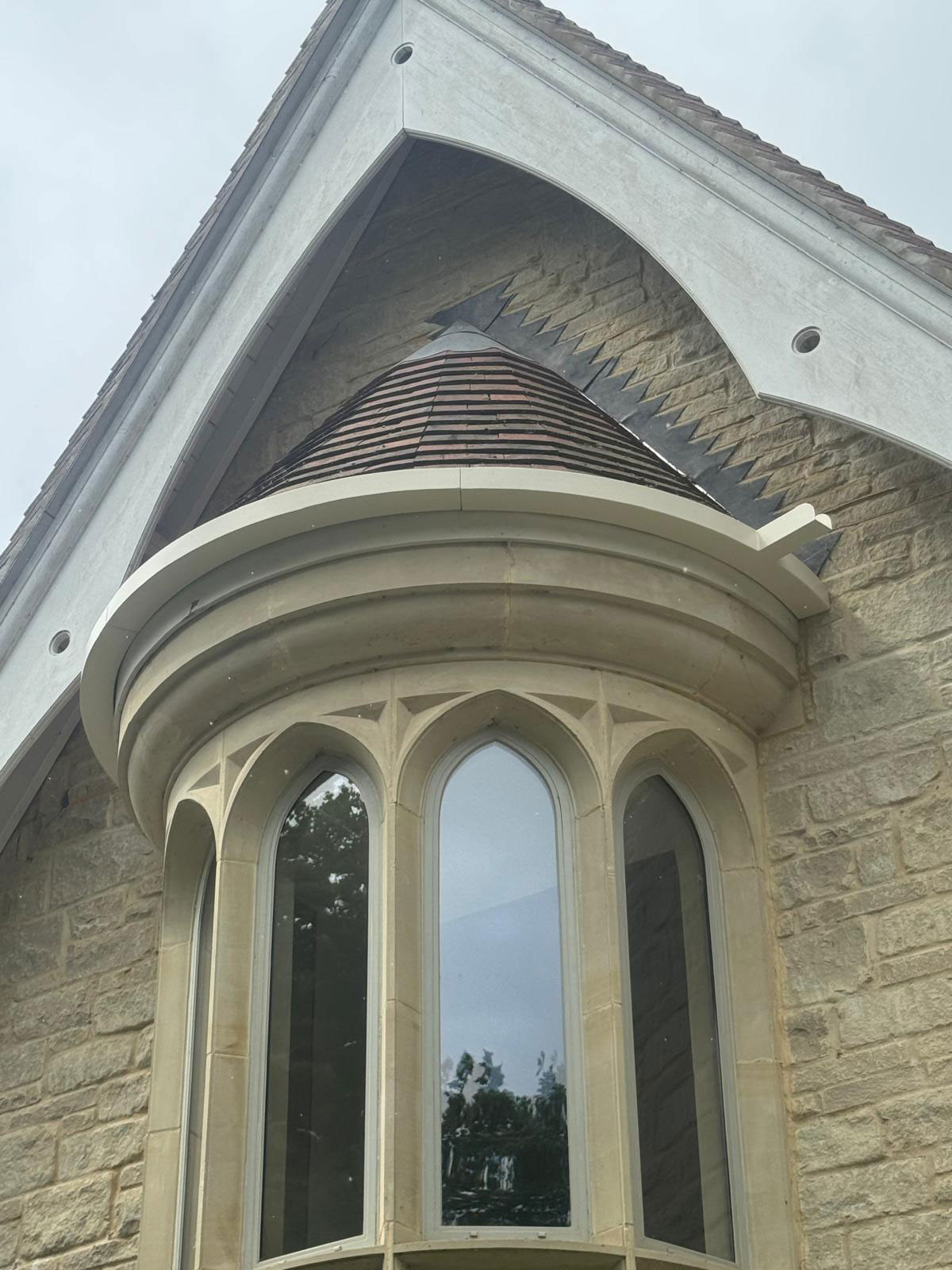 County Gutters News Bespoke Radius Box Gutter in Hamble Image 2