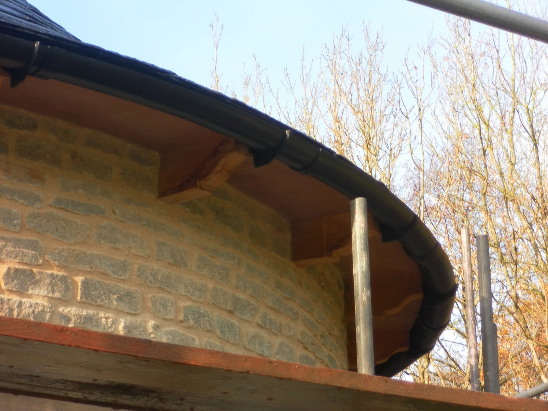 Bat House  County Gutters Project