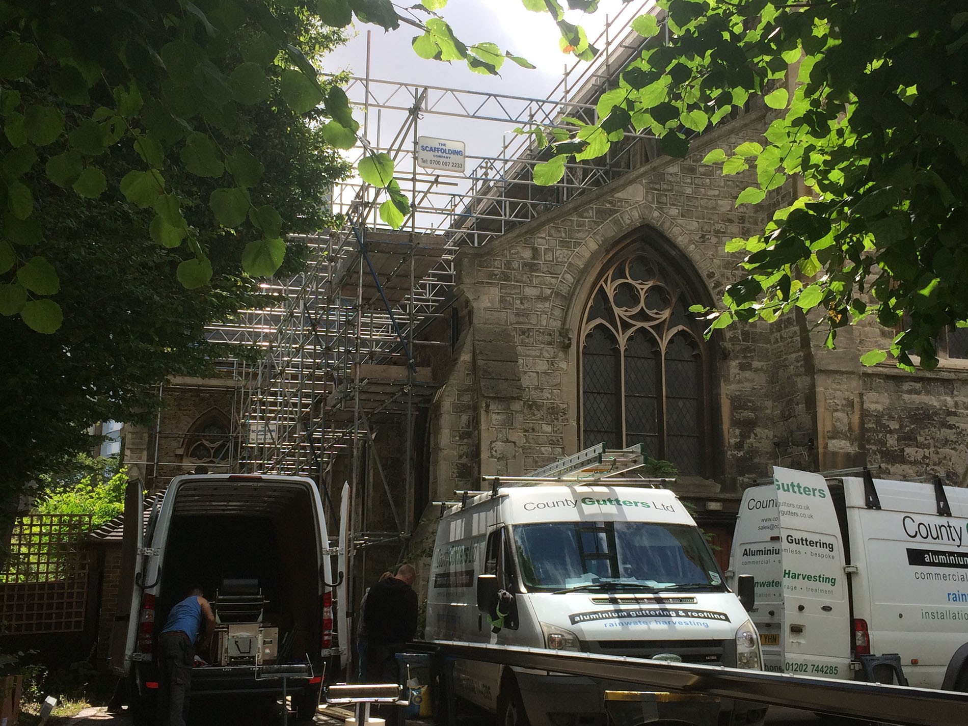 County Gutters Case Study St Mary's Church Image 2