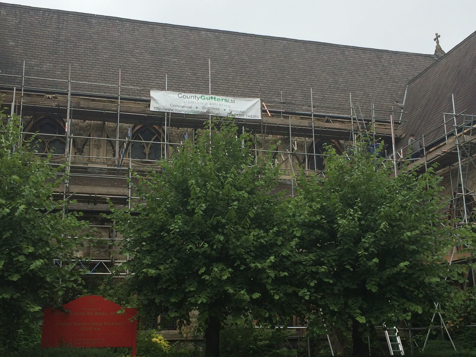 County Gutters Case Study St Mary's Church Image 3