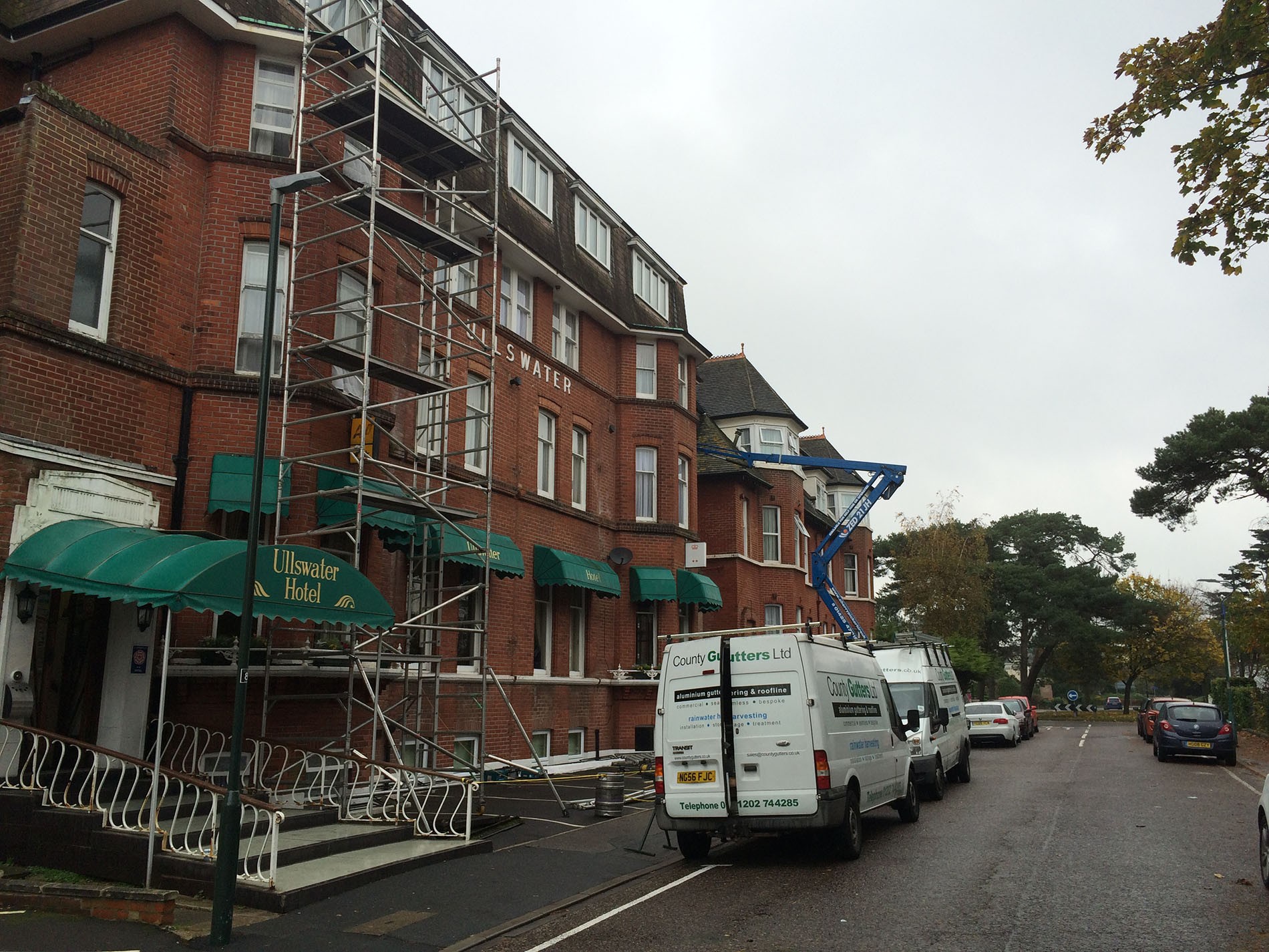County Gutters Case Study Ullswater Hotel Image 2
