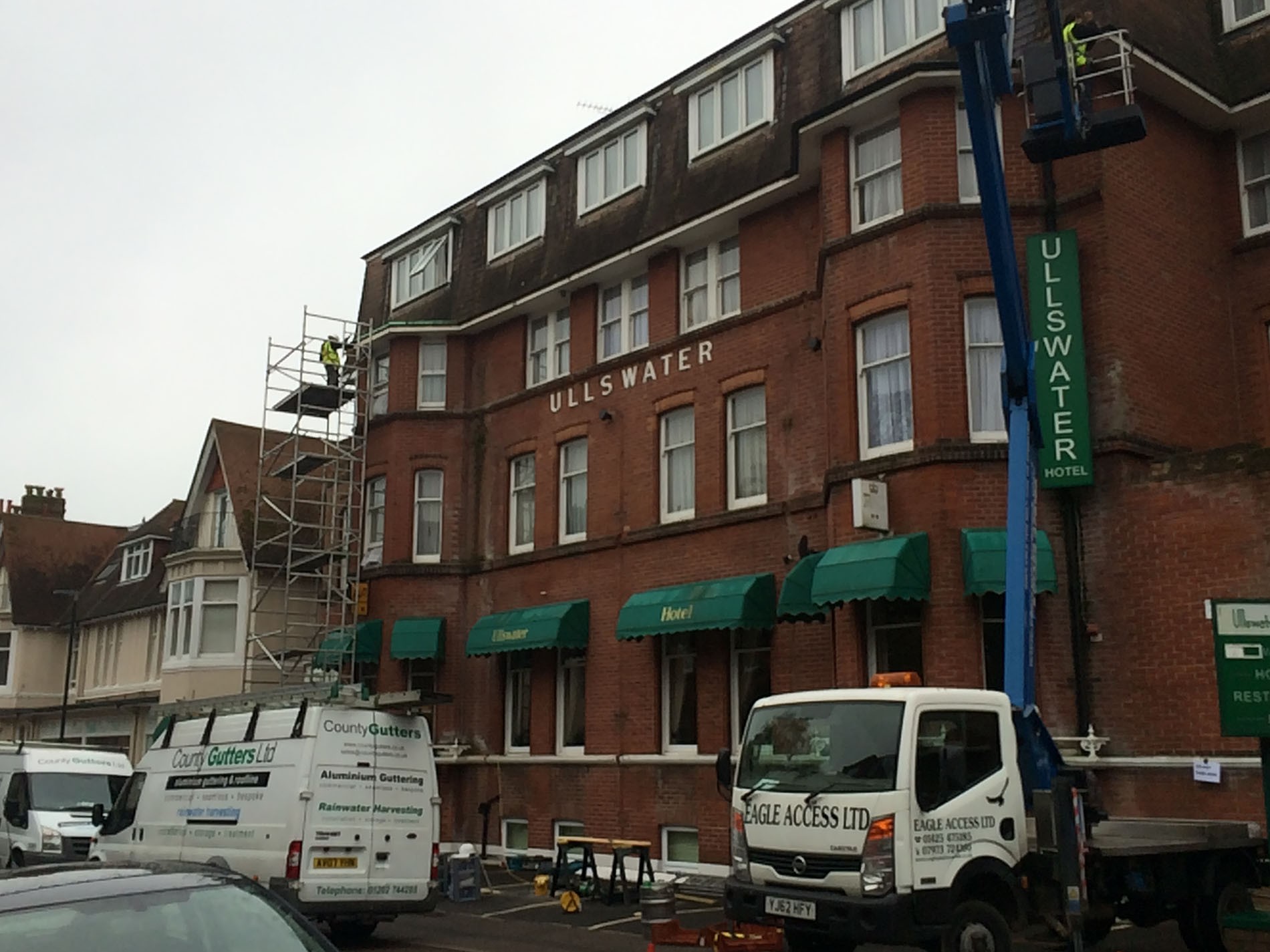 County Gutters Case Study Ullswater Hotel Image 3