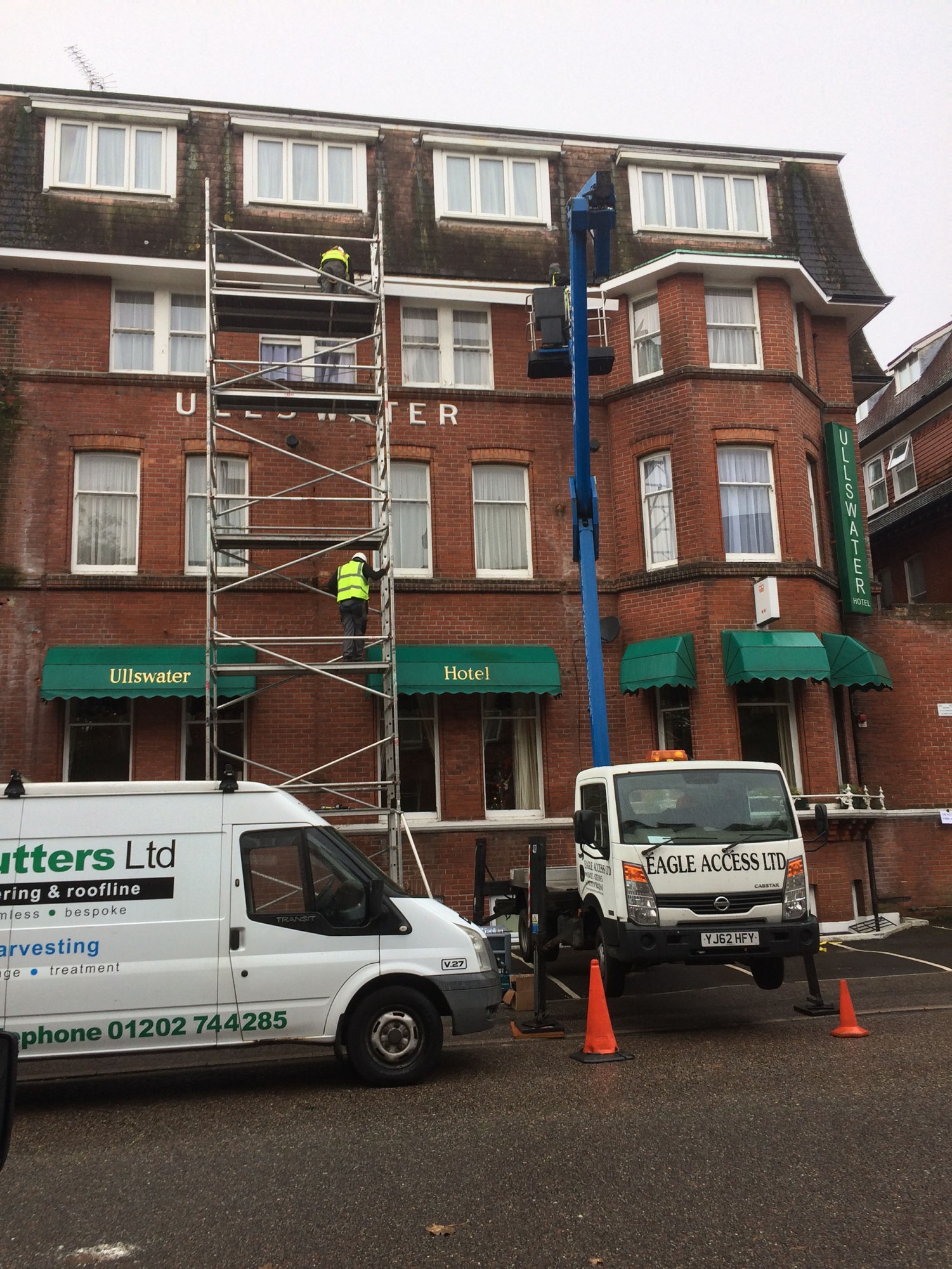 County Gutters Case Study Ullswater Hotel Image 5