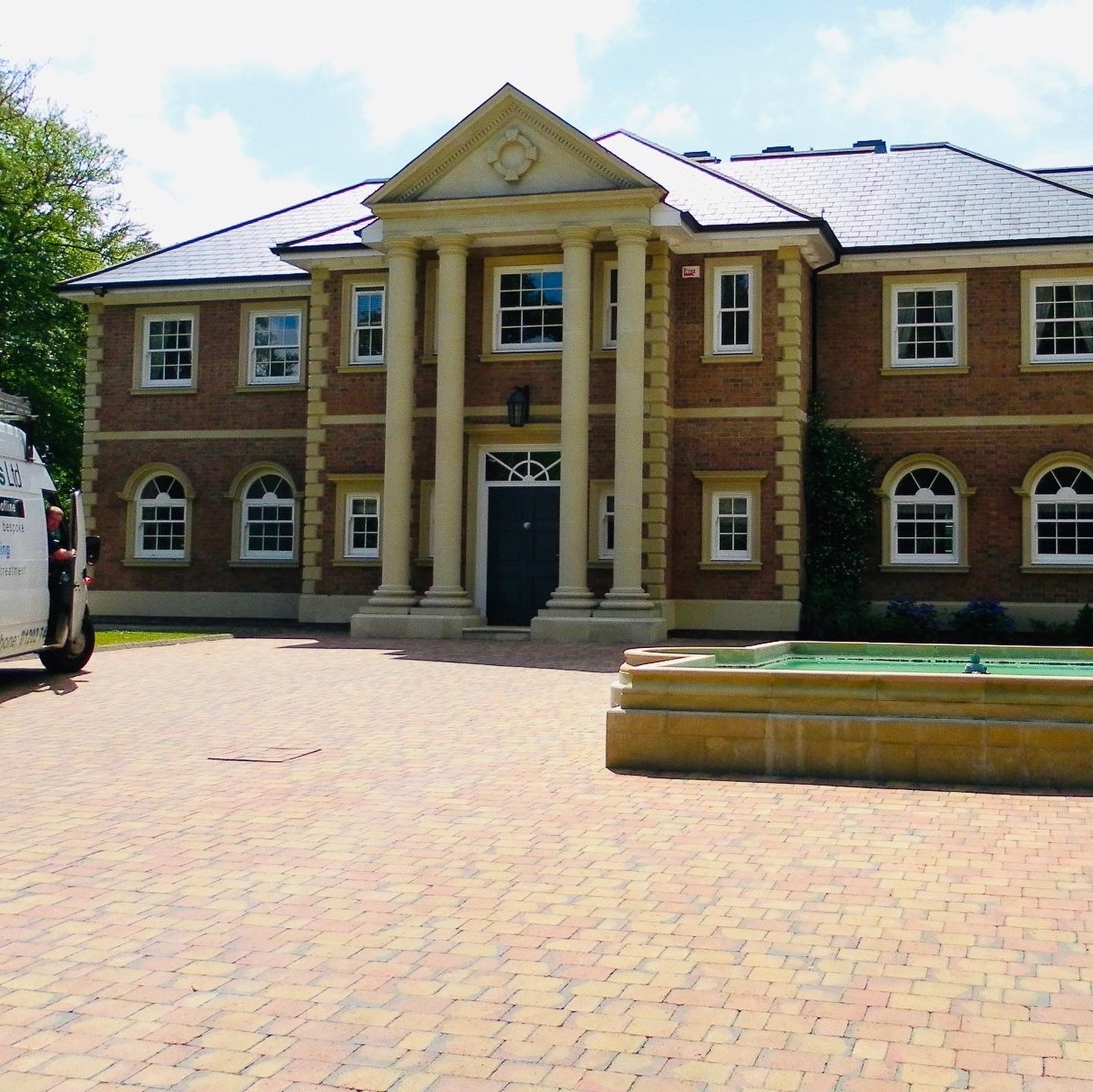Mustang seamless aluminum guttering County Gutters Project