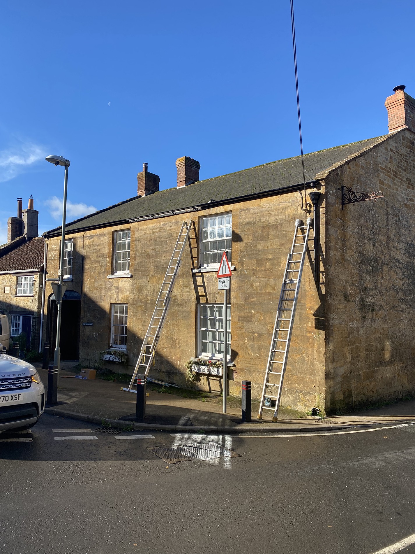 Broadwindsor cast aluminium guttering County Gutters Project