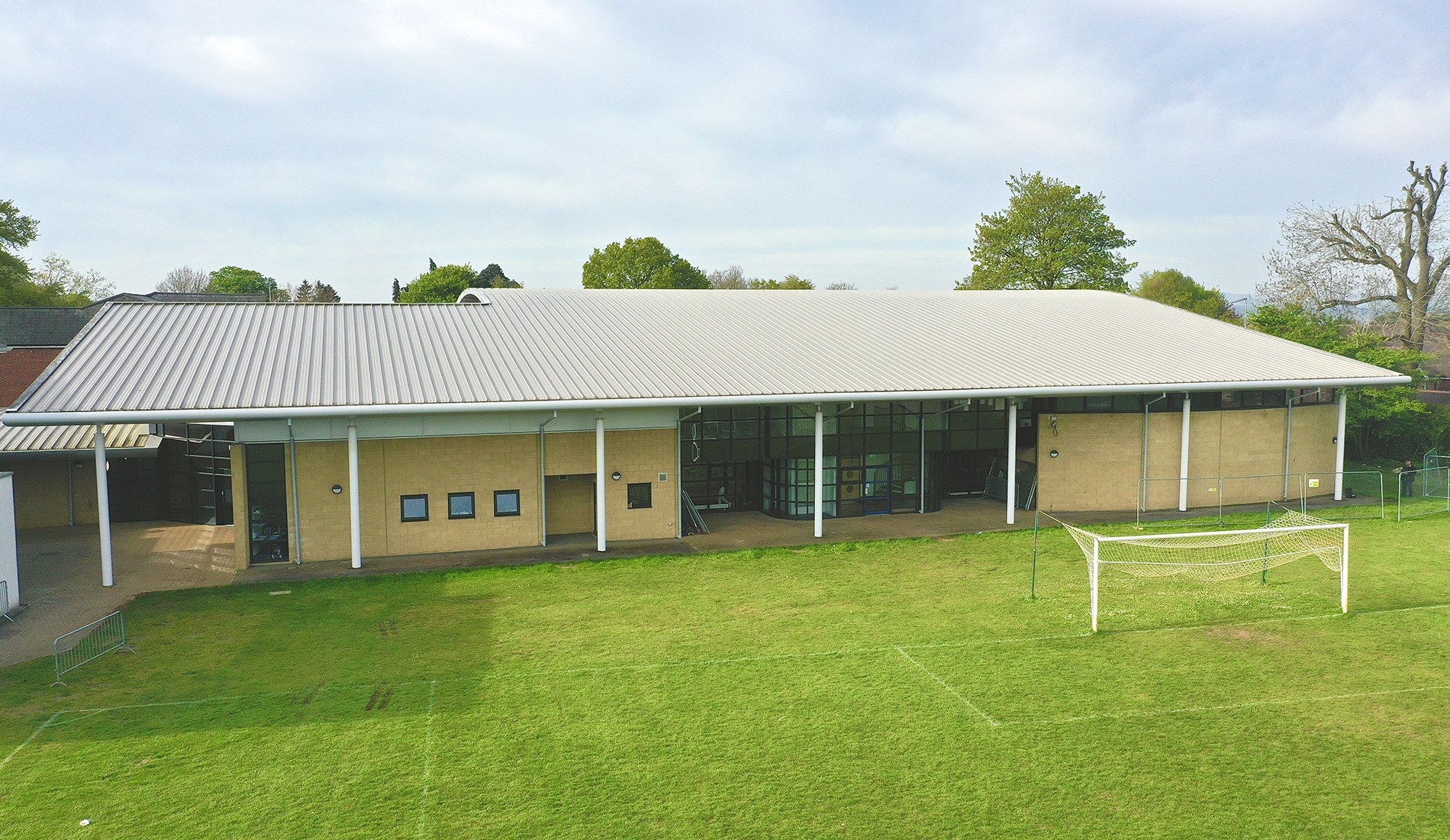 Godalming College Sports Centre County Gutters Project