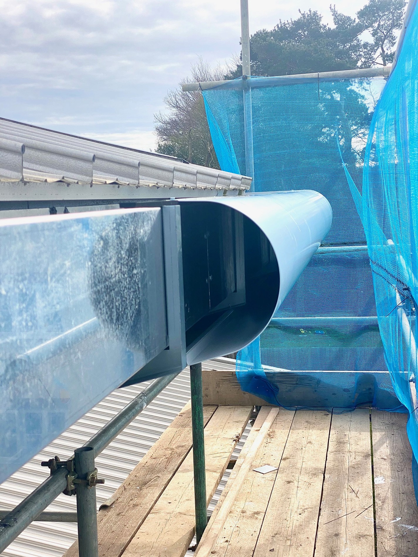County Gutters Case Study Godalming College Sports Centre Image 5