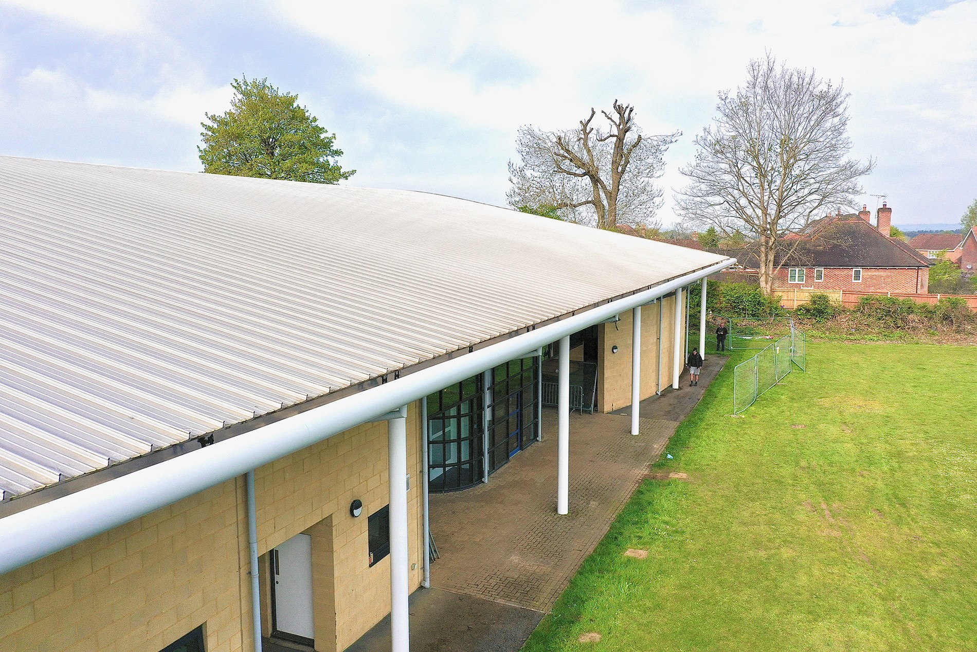 County Gutters Case Study Godalming College Sports Centre Image 8