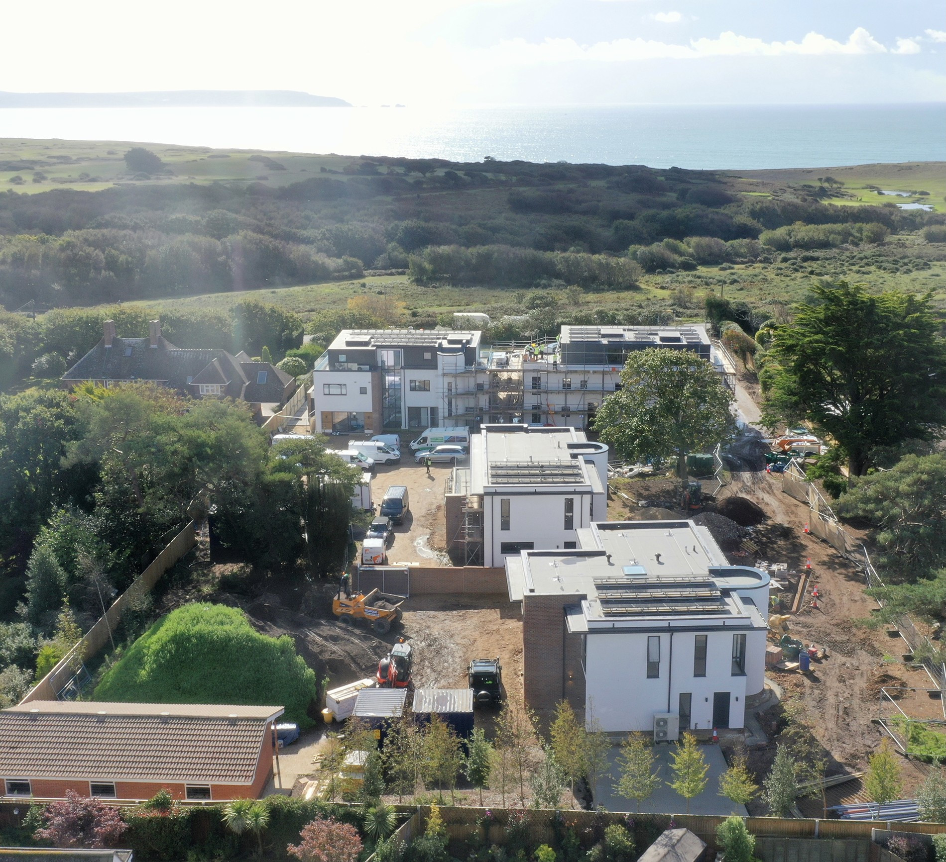 County Gutters Case Study Barton On Sea Cliff-Top Development Image 2