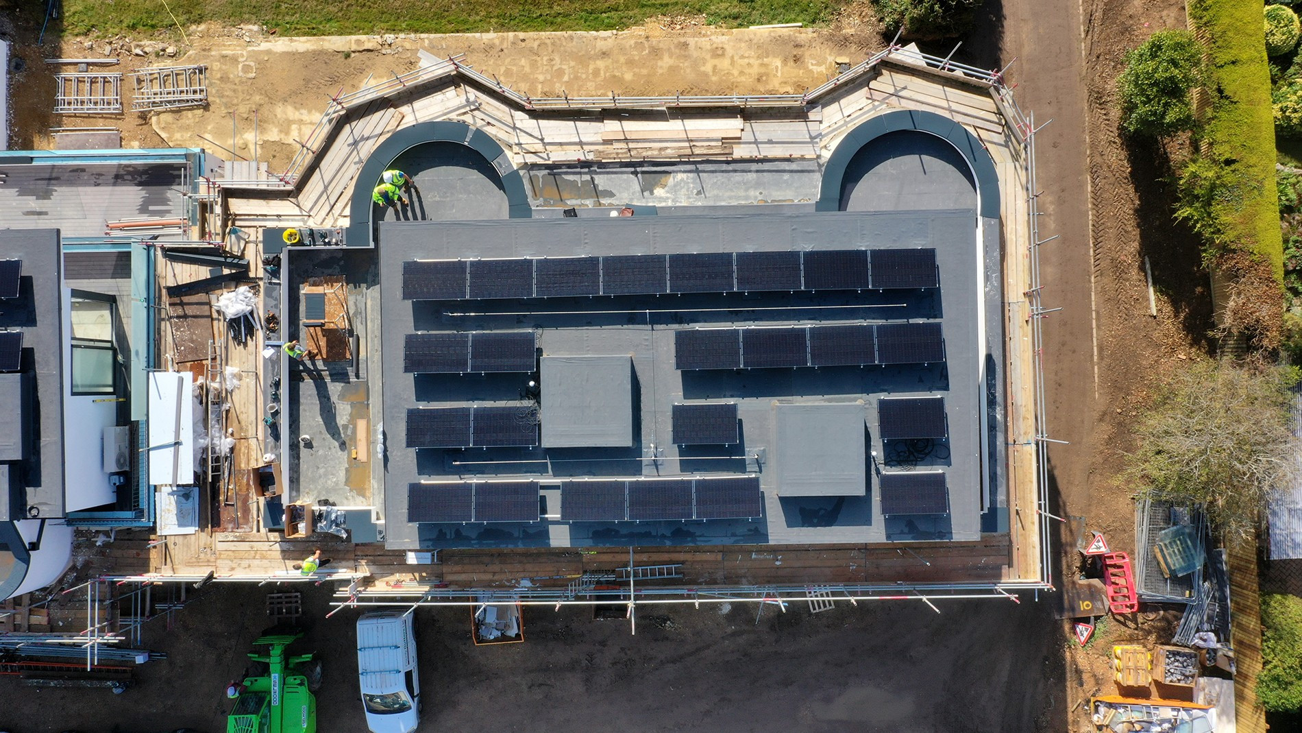 County Gutters Case Study Barton On Sea Cliff-Top Development Image 3