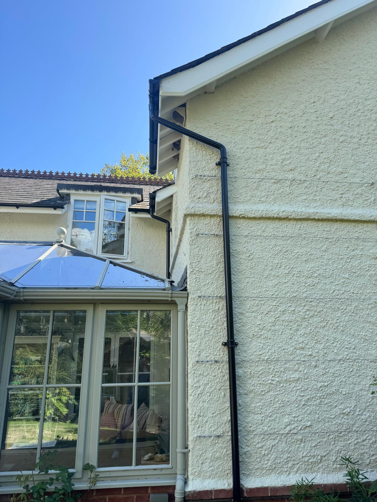 County Gutters Case Study Traditional Cast Aluminium Guttering Installation in Sway, Hampshire Image 7