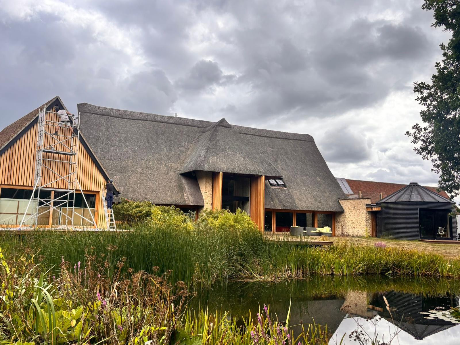 County Gutters News Seamless Upgrade to Berkshire Country House Image 7