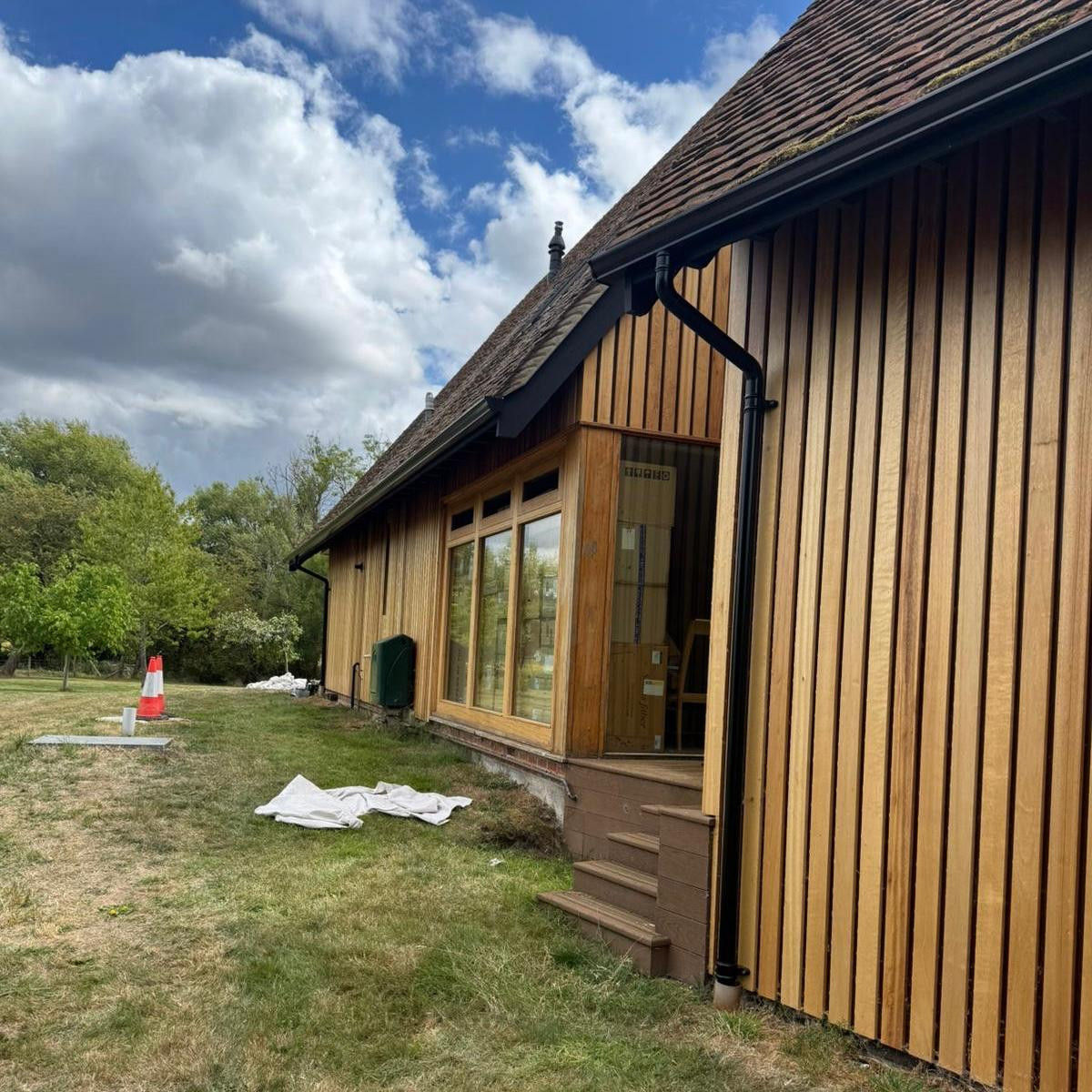 County Gutters News Seamless Upgrade to Berkshire Country House Image 9