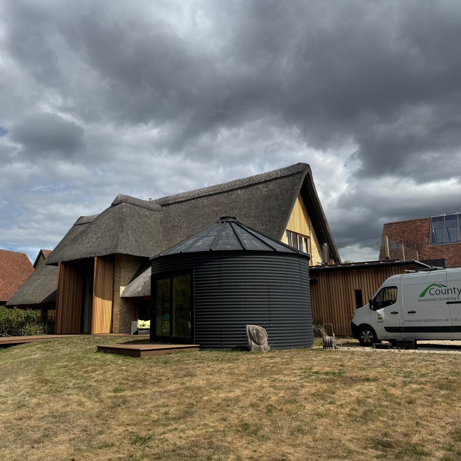 County Gutters News Seamless Upgrade to Berkshire Country House Image 5