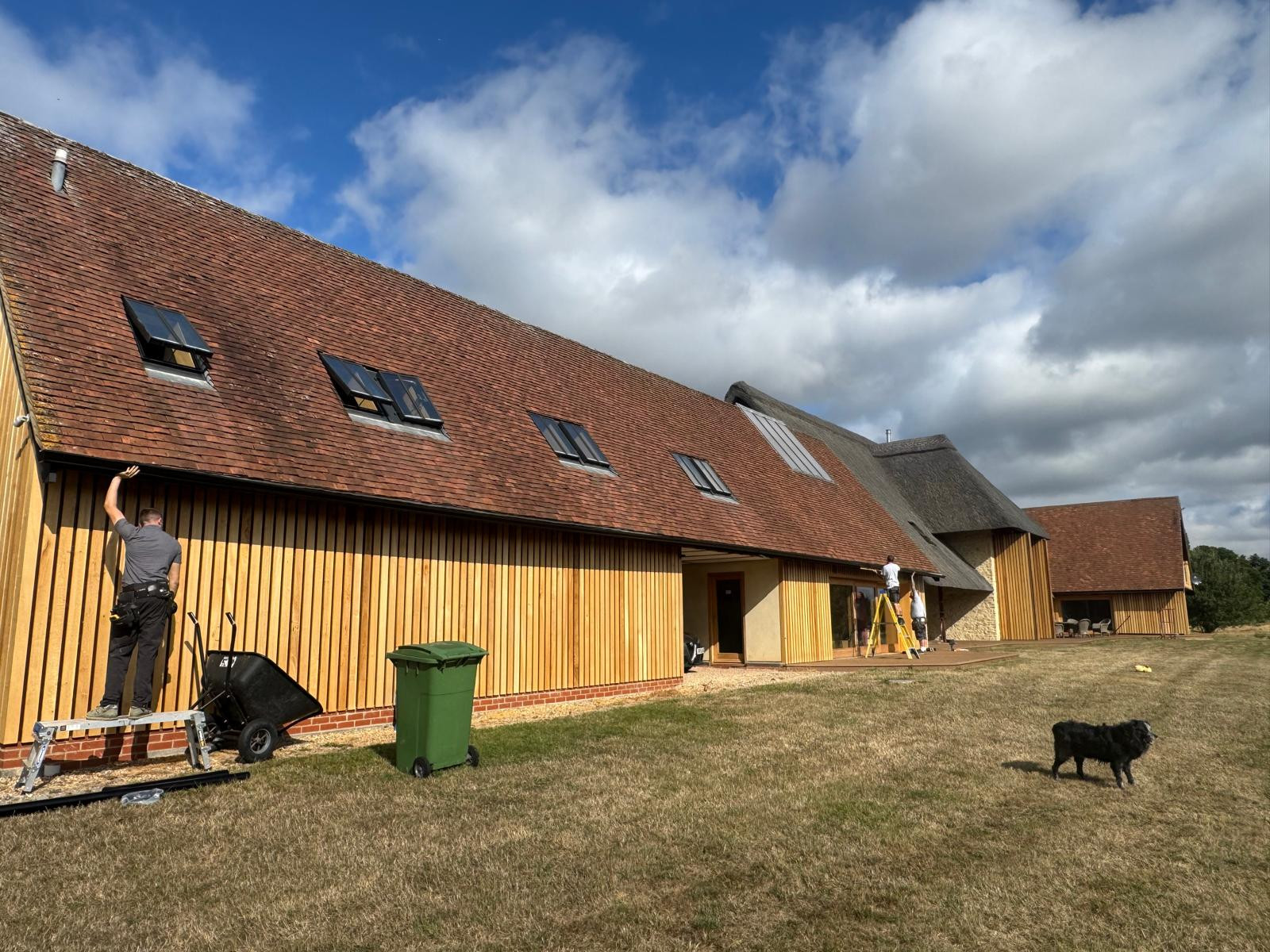 County Gutters News Seamless Upgrade to Berkshire Country House Image 3