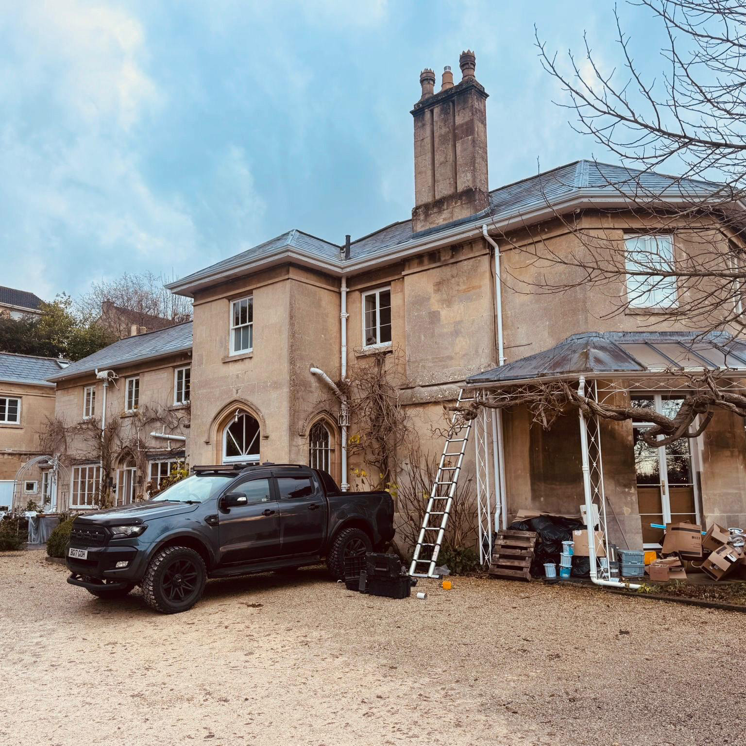 County Gutters News Aluminium Installation at Bath Manor House Image 8