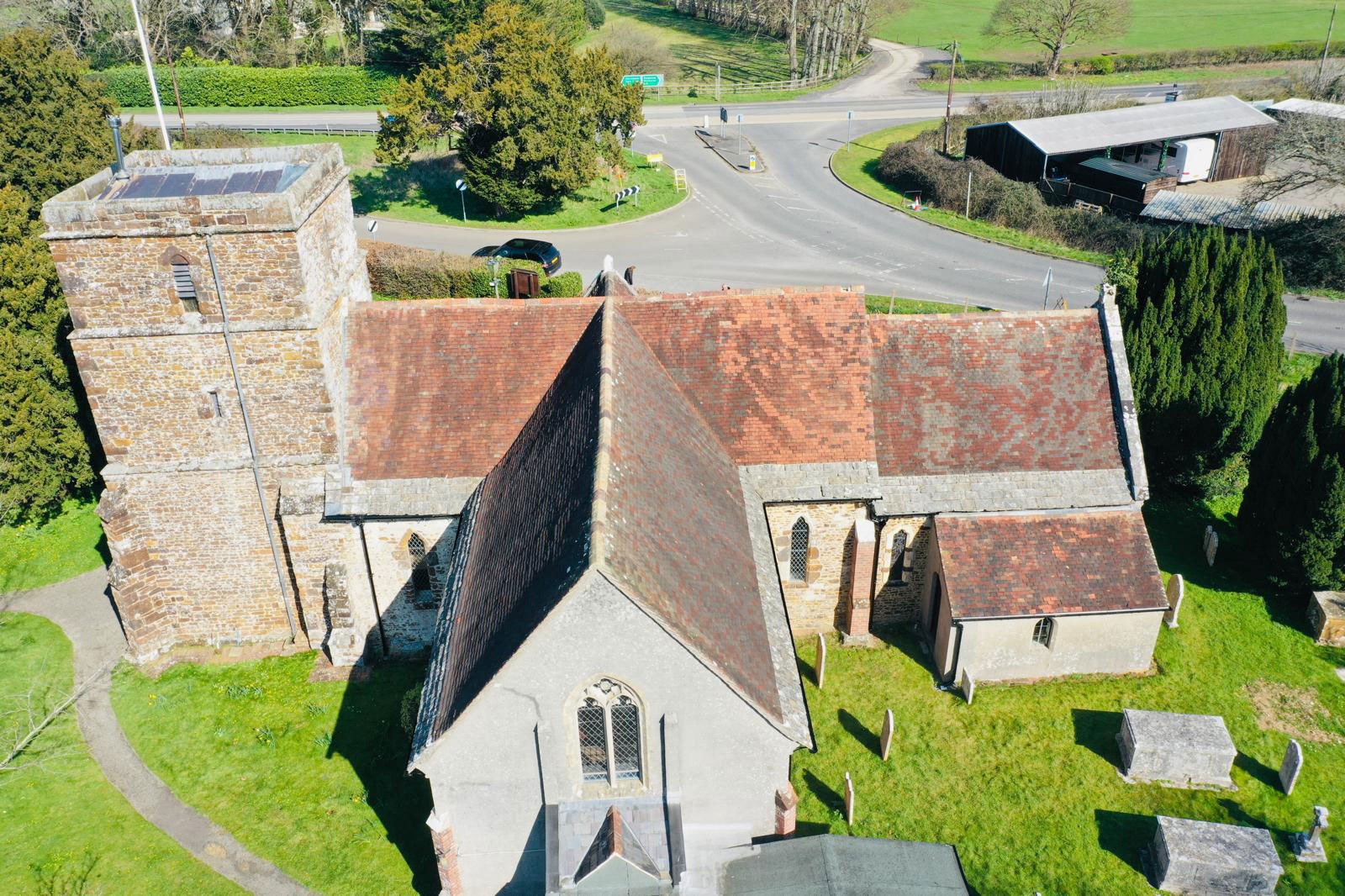 County Gutters News St Hubert’s Church, Corfe Mullen Image 8