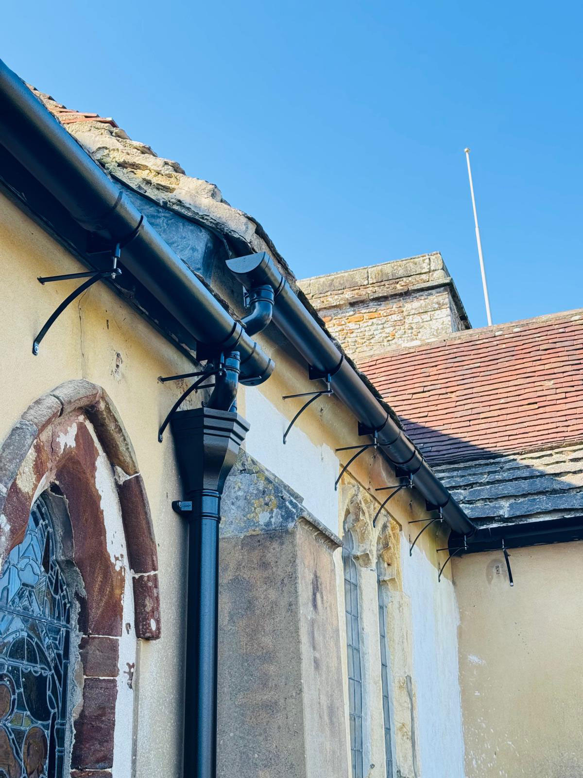 County Gutters News St Hubert’s Church, Corfe Mullen Image 3