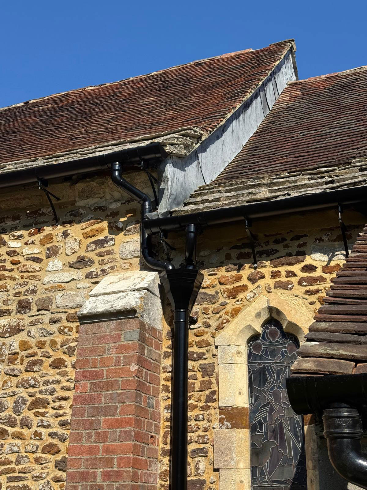 County Gutters News St Hubert’s Church, Corfe Mullen Image 6