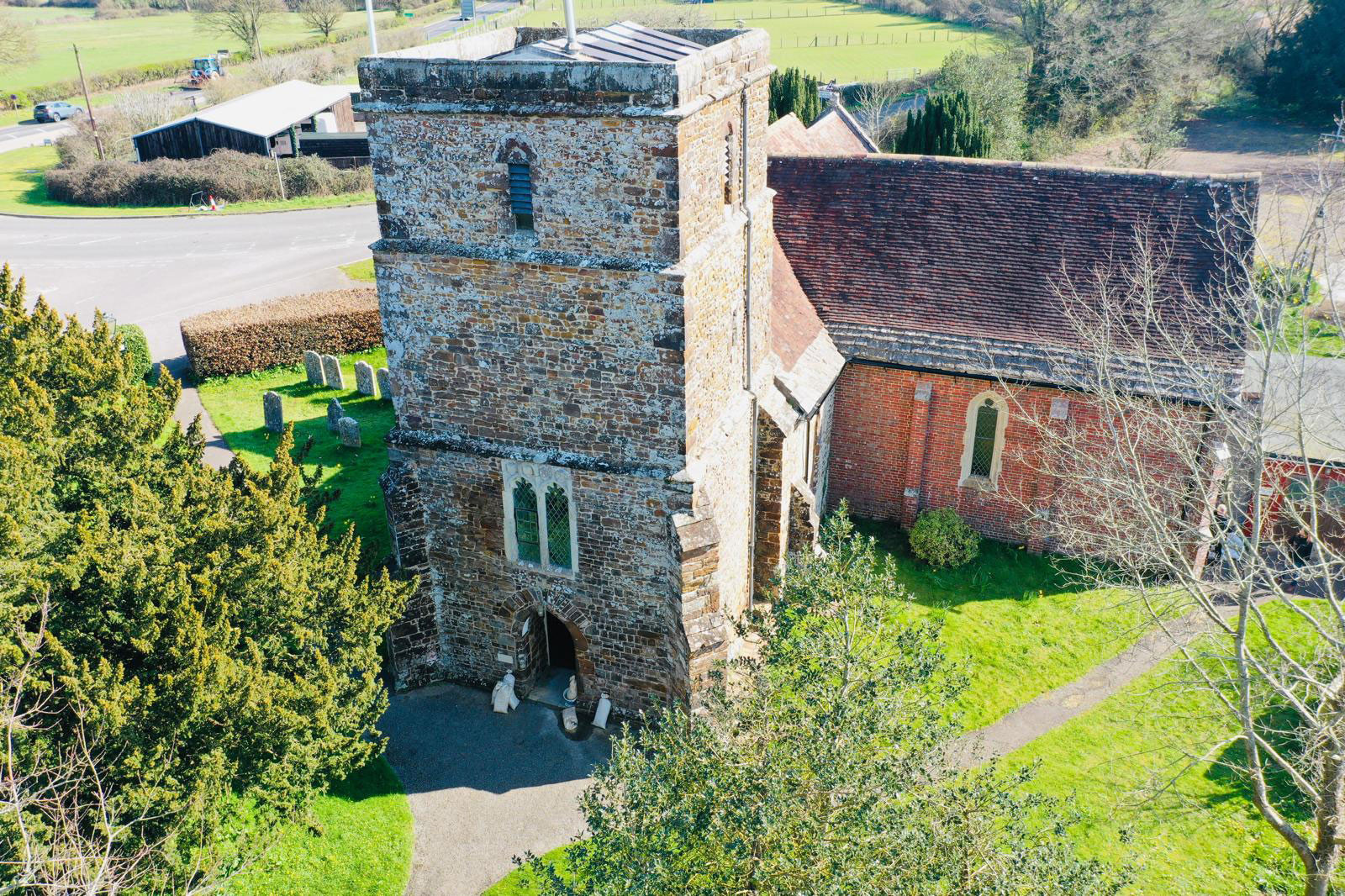 County Gutters News St Hubert’s Church, Corfe Mullen Image 16