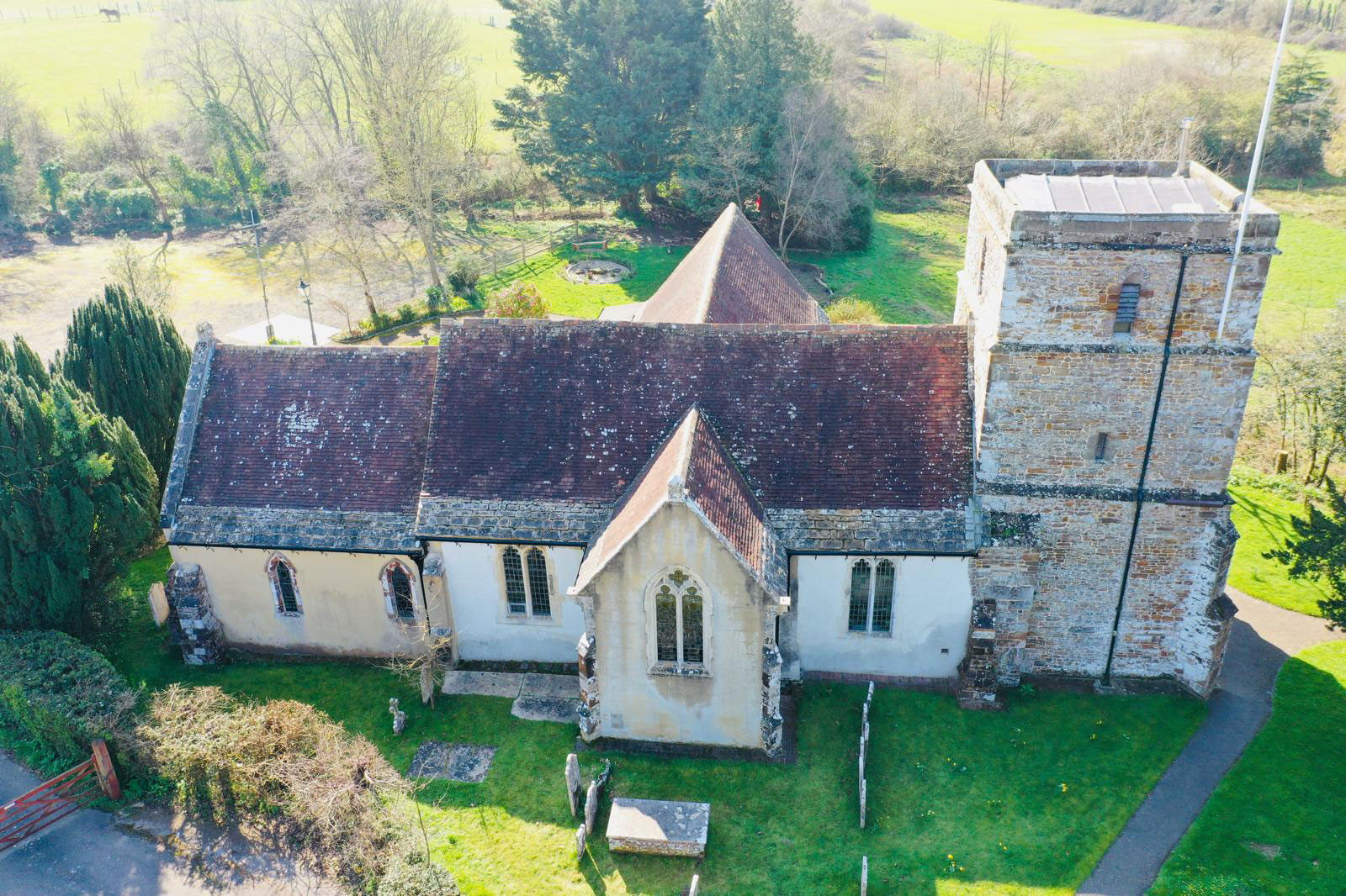 County Gutters News St Hubert’s Church, Corfe Mullen Image 7