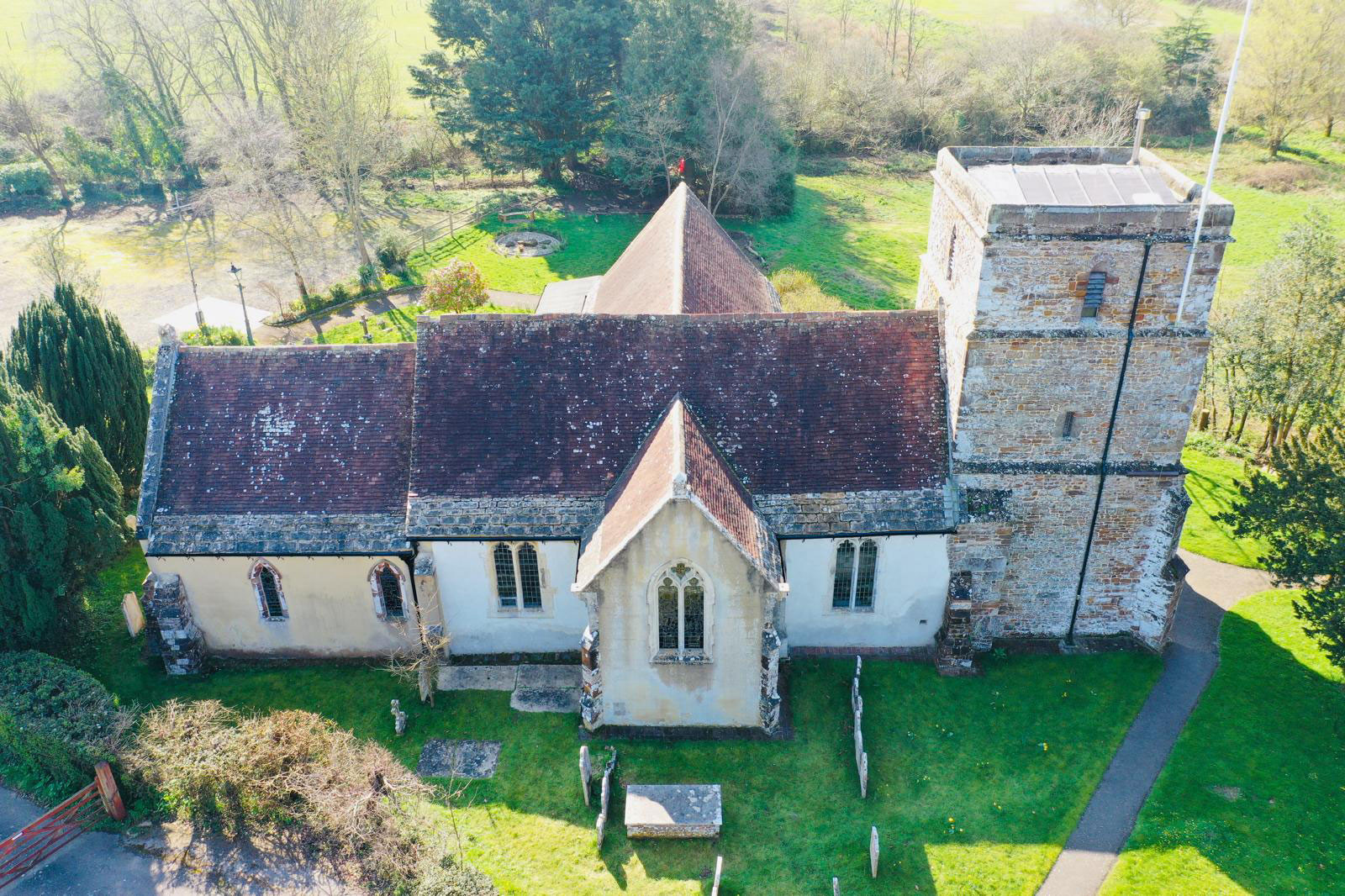 County Gutters News St Hubert’s Church, Corfe Mullen Image 1
