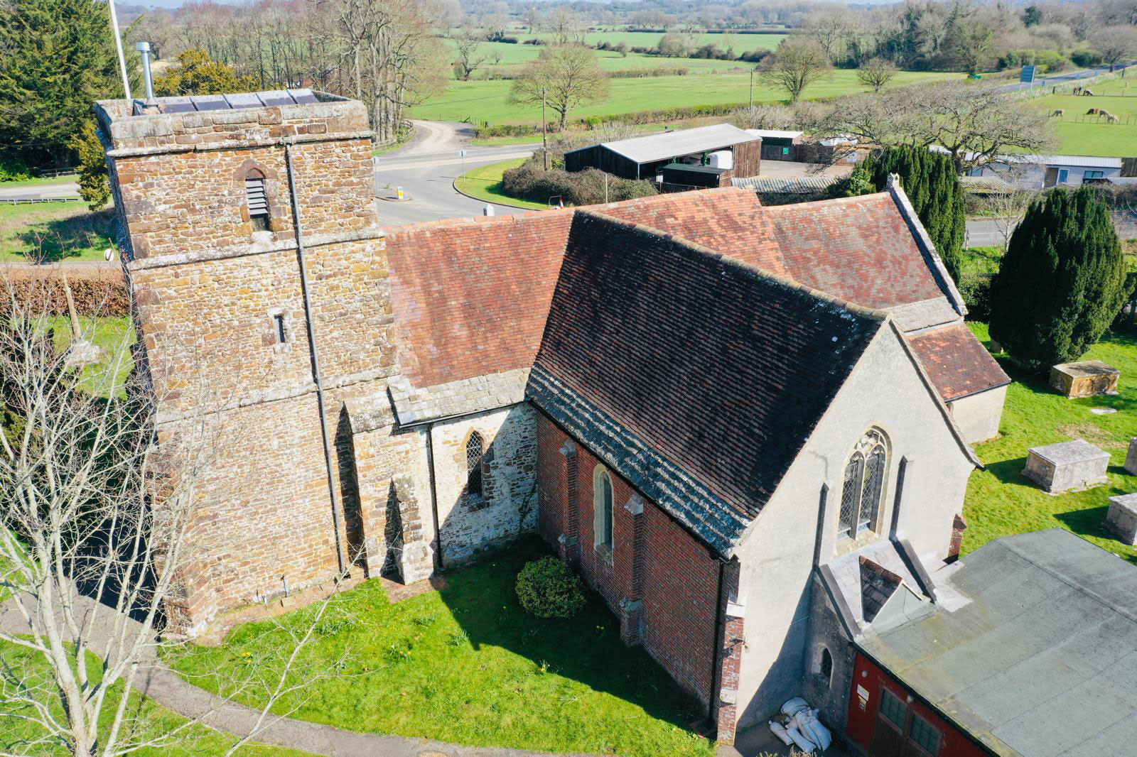 County Gutters News St Hubert’s Church, Corfe Mullen Image 15
