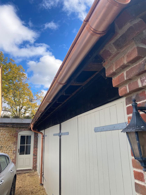 Copper Gutters image